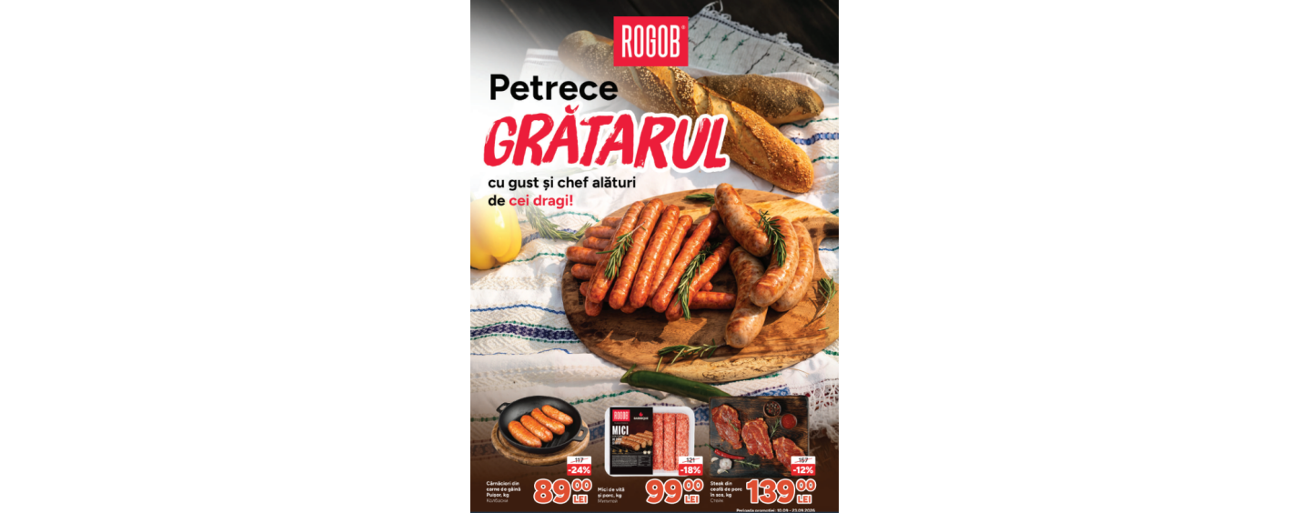 Promoții în magazinele ROGOB