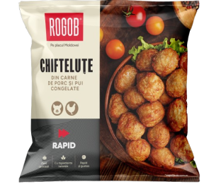 Chifteluțe din carne de porc și pui, congelate