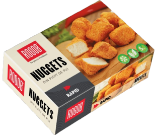 Nuggets din piept de pui